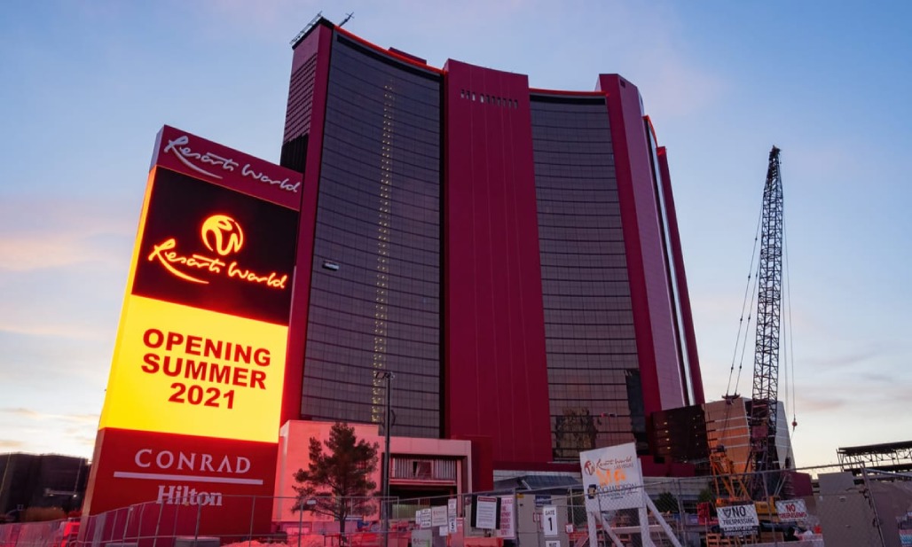拉斯維加斯名勝世界賭場酒店即將開幕